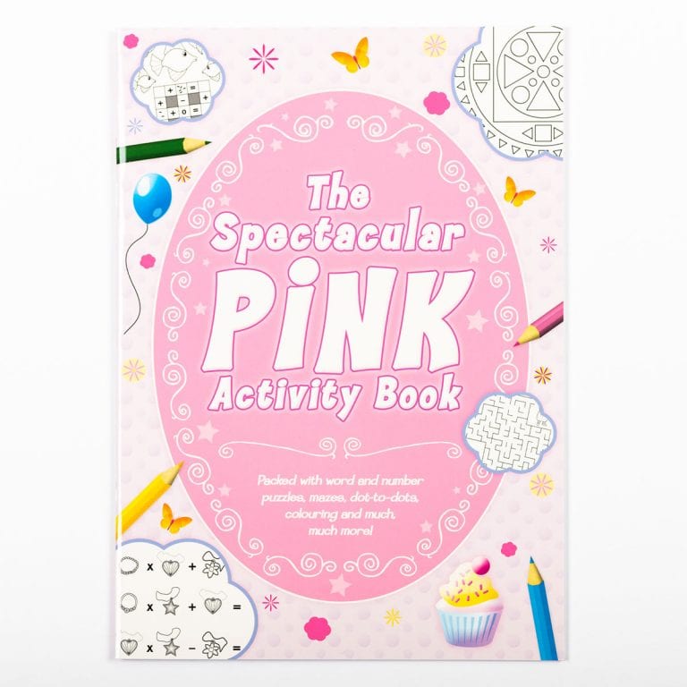 The Spectacular Pink Activity Book - Cartea roz cu activitati (3037/PIAB)